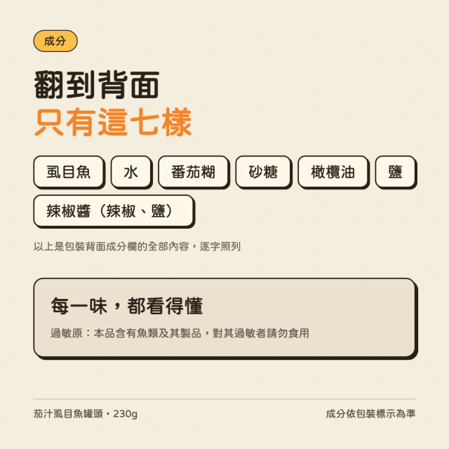 茄汁虱目魚罐頭（230g）｜邱家兄弟・十大神農生態養殖