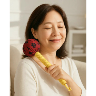 台灣手作艾草按摩棒｜天然草本 × 舒壓療癒